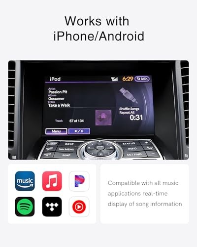 Bluetooth Car Adapter with USB Interface for Infiniti