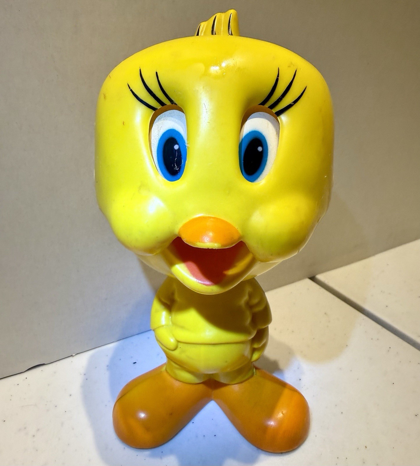 1976 Mattel (Tweety Bird) Talking Pull String Toy Chatter Chums - Warner Bros