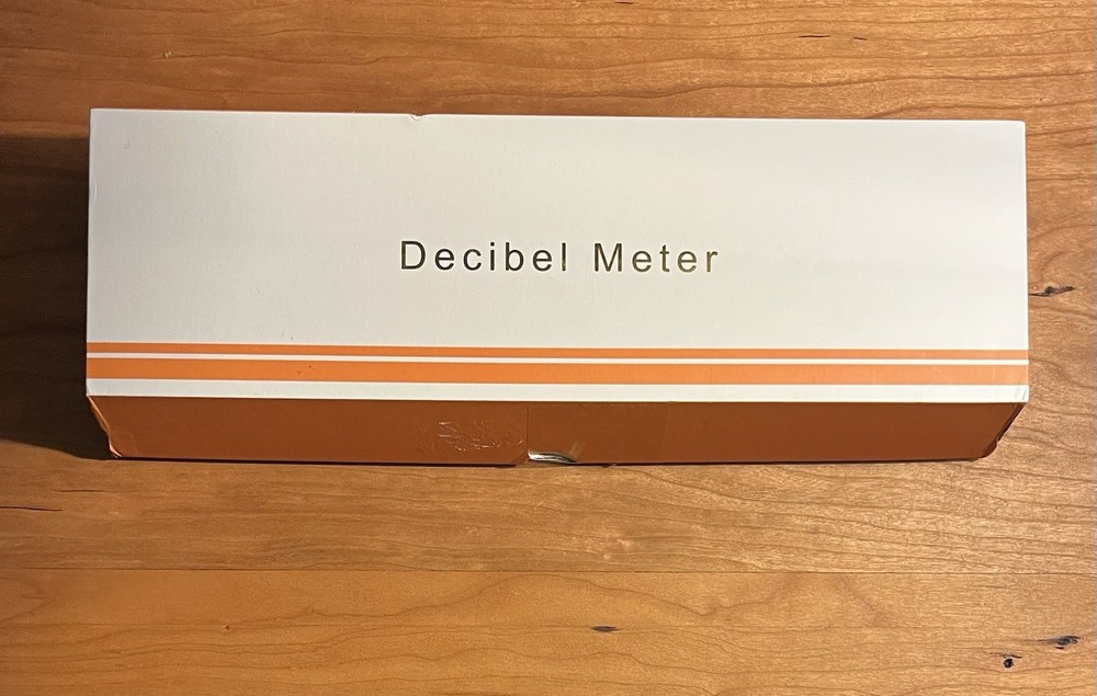 Decibel Meter Digital Display with Temperature and Humidity Measurement