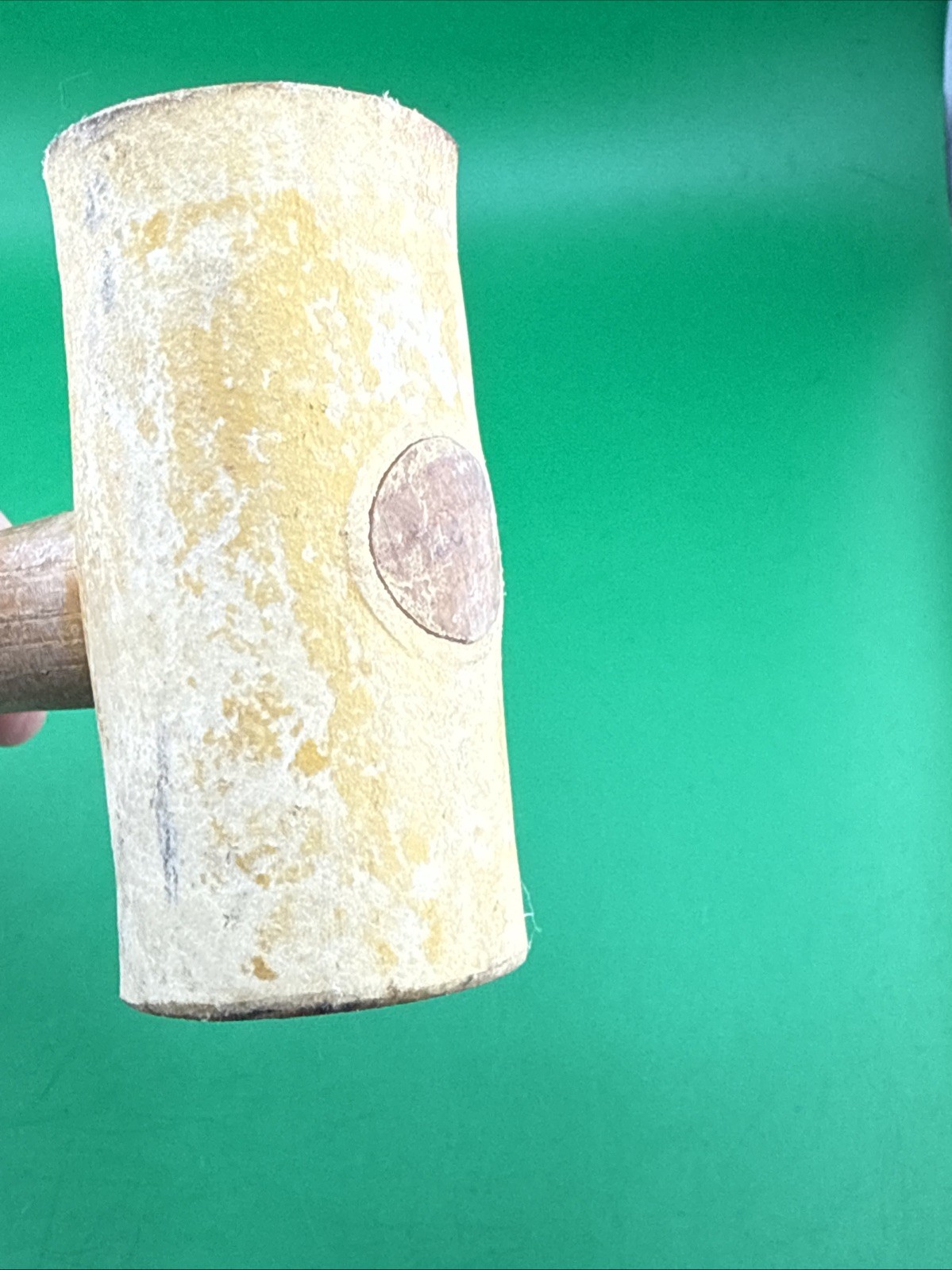 Rawhide Mallet 8.2 oz Total Weight 1-3/4”x3" 11-1/4” Long Medium size See Photos