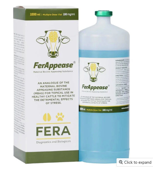 FerAppease 1000ml Reduce Stress Cattle Calves