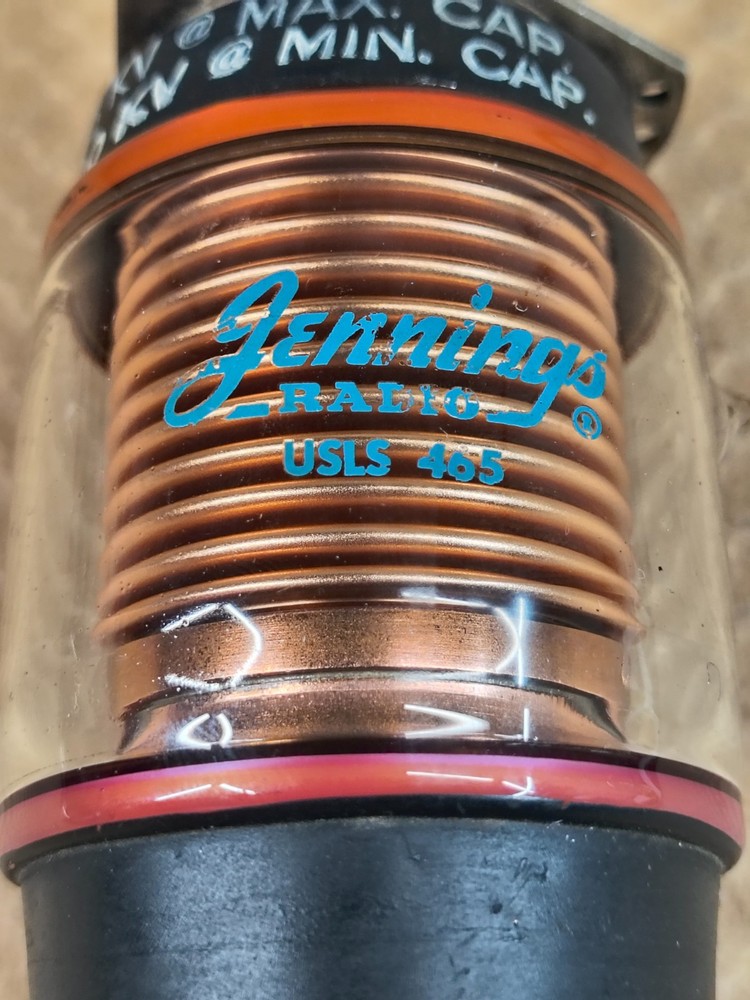 Jennings USLS - 465 vacuum capacitor for linear amplifiers