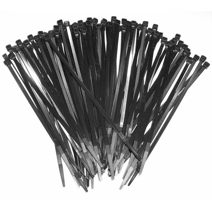 XSCORPION CT15 15 Wire Ties  Black (100 count)