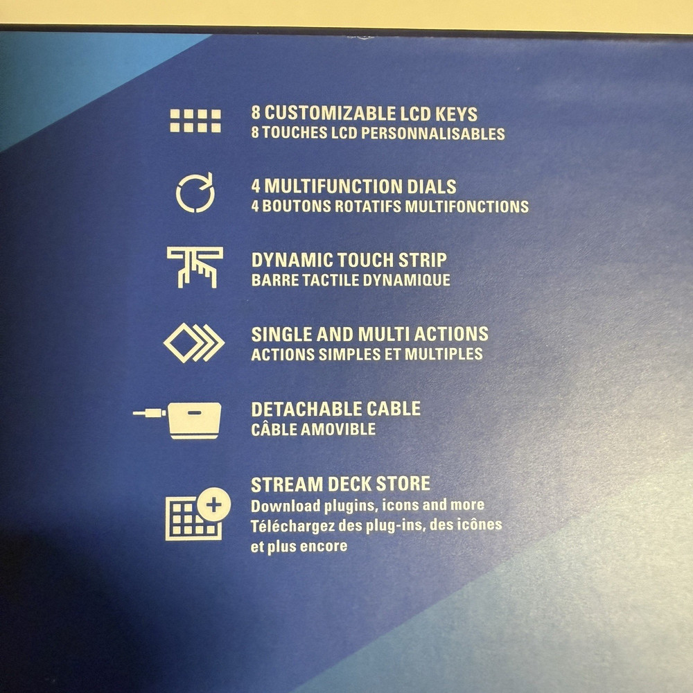 Elgato Stream Deck + Audio Mixer Production Console & Studio Controller Black