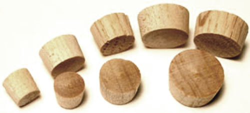 500 pcs. FLAT HEAD PLUG ASSORTMENT for woodworking (Flat Head Screw-hole Plugs)