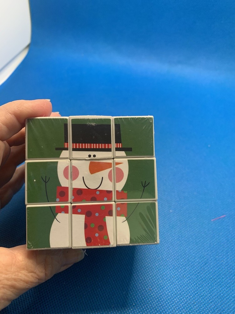 3D Puzzle Cube Christmas 6 Sides Sealed
