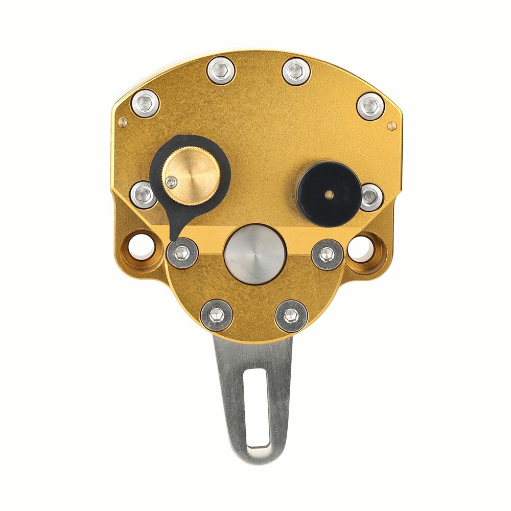 Gold Universal Adjustable Steering Damper Stabilizer Safety Control Off-Road