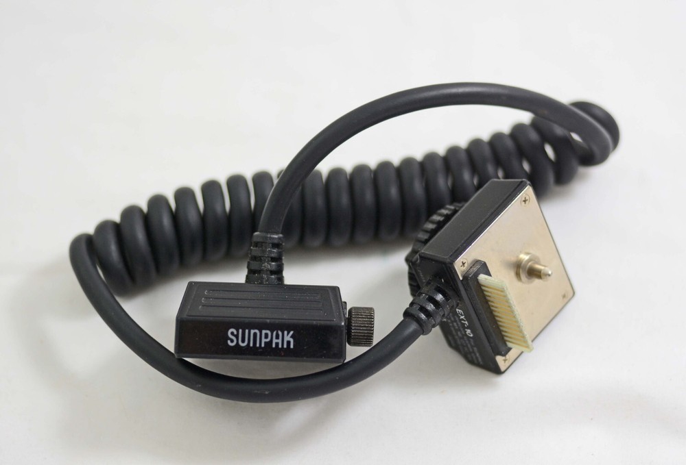 SUNPAK EXT-10 DEDICATED FLASH HOE MODULE MX NE OT YC RX PT KX STD (EXCELLENT)