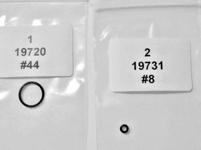 FX DRS to Schematic O-Ring Kit / R&S 2-23FXDRS / See Description Below