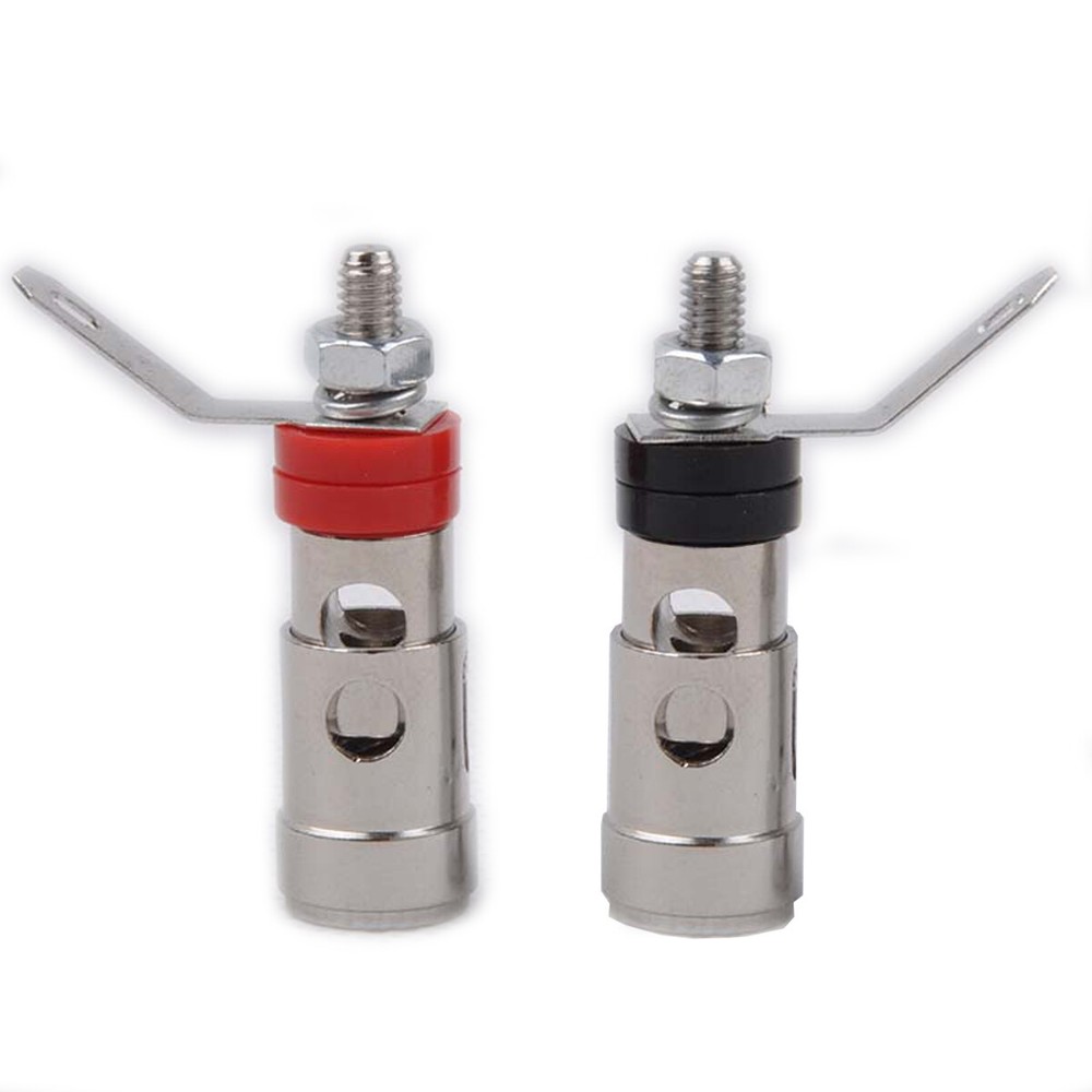 6pcs Speaker AMP Terminal Binding Post Spring Loaded Type