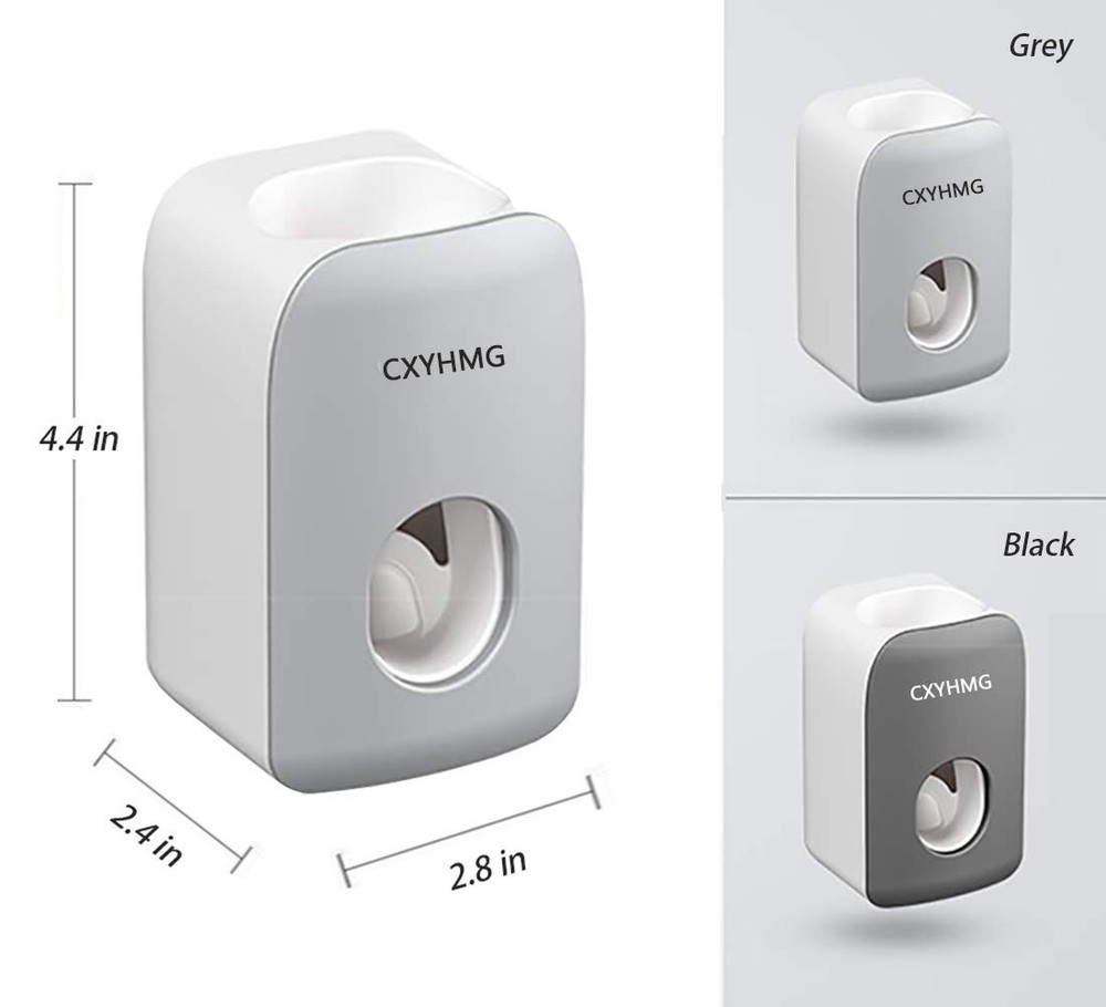 Automatic Toothpaste Dispenser for , 2 PCS Toothpaste Squeezer for & Family S...