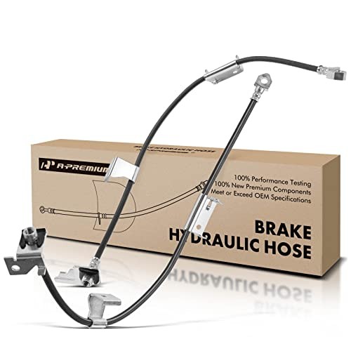 Front Brake Hydraulic Hoses Compatible with Chevy, GMC Front Left and Right