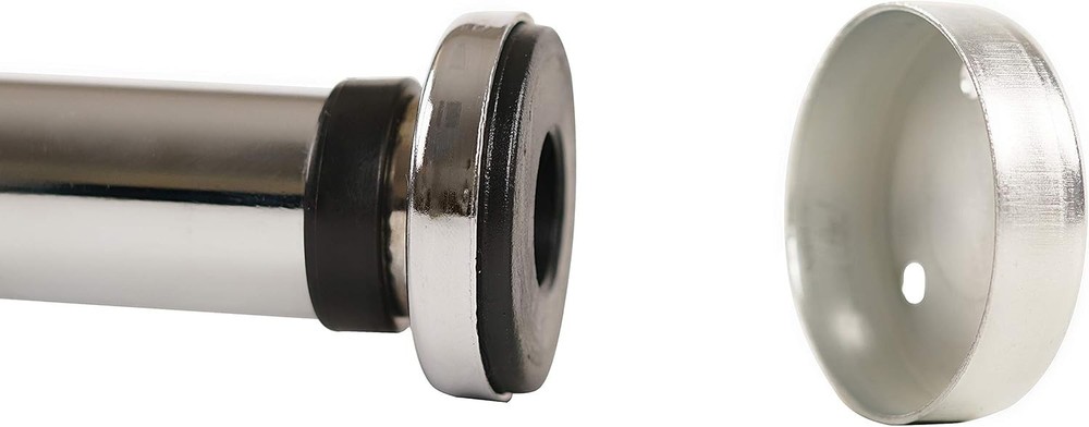 Chrome Adjustable Pull Up Bar - Comfortable Grip for Effective Home Workouts