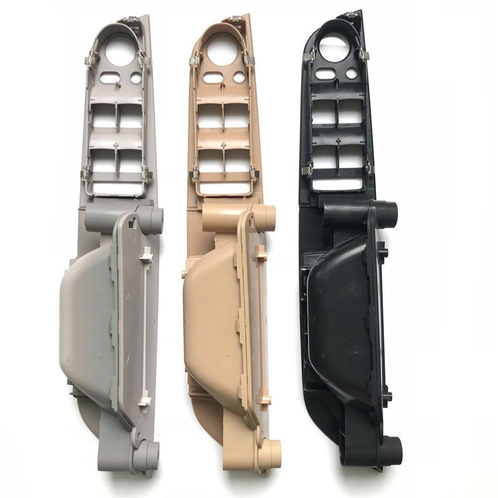 Left Driver Side Pull handle Window Switch Panel For BMW 3 Series E90 E91 Gray