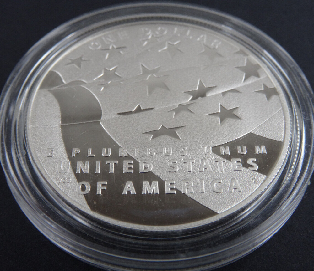 2012-P Star Spangled Banner Proof Silver Dollar US Mint Commemorative $1 Capsule