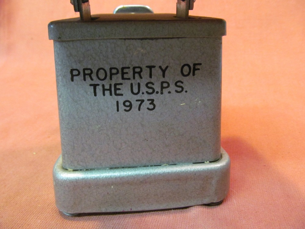 1973 USPS TRINER POSTAL SCALE 1 LB / 16 OZ