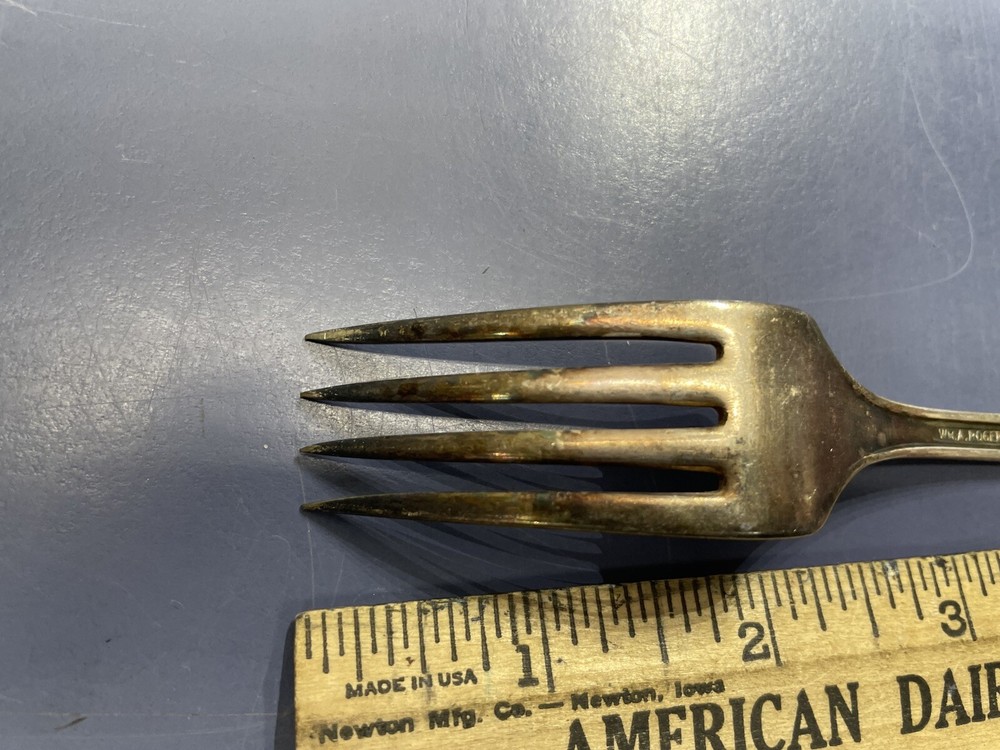 Vintage William Rogers Overland Oneida Silver Plate Fork