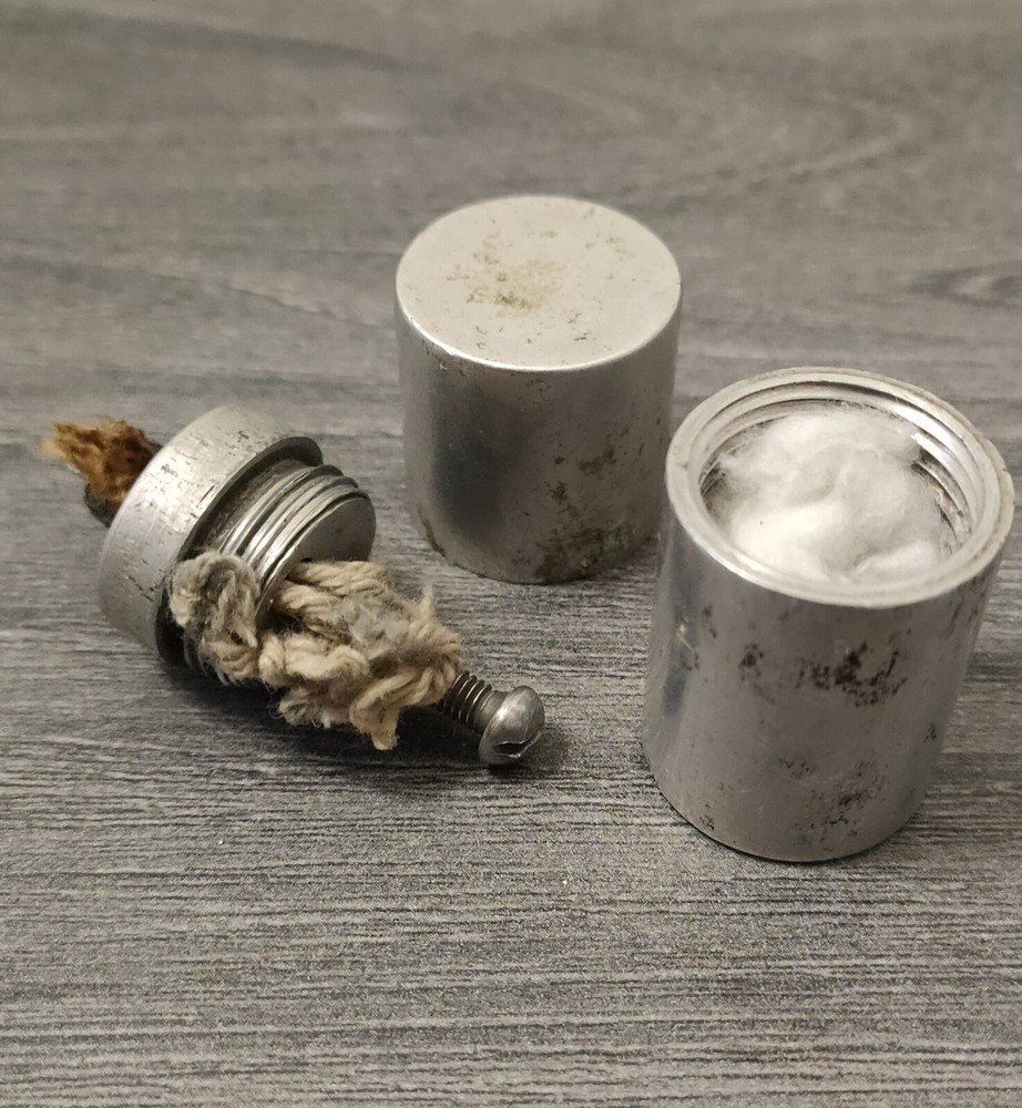 Vintage WW2 Cigarette Lighter Half Penny Farthing 1942