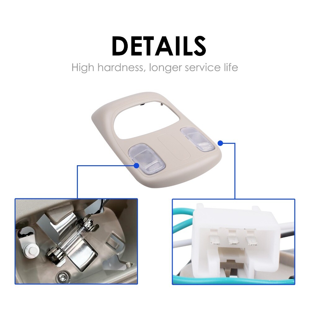 1DK78BD1AA Overhead Console Cover For Dodge Ram 1500 2500 3500 2002-2010