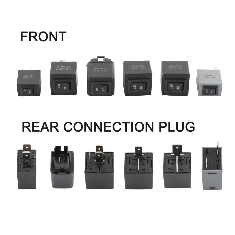 Fuel Pump Relay Bypas Master Kit (6 Pcs ) replace for 9038