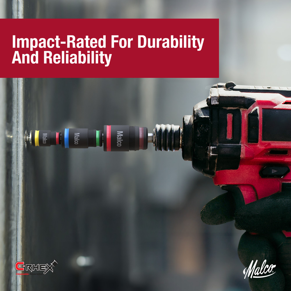 Malco Tools MTP2 7-in-1 C-RHEX® Flip Bit #2 Phillips Model