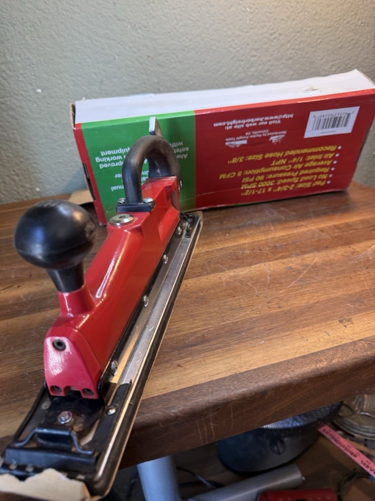 Central Pneumatic Air Inline Sander#280 Tested /Works