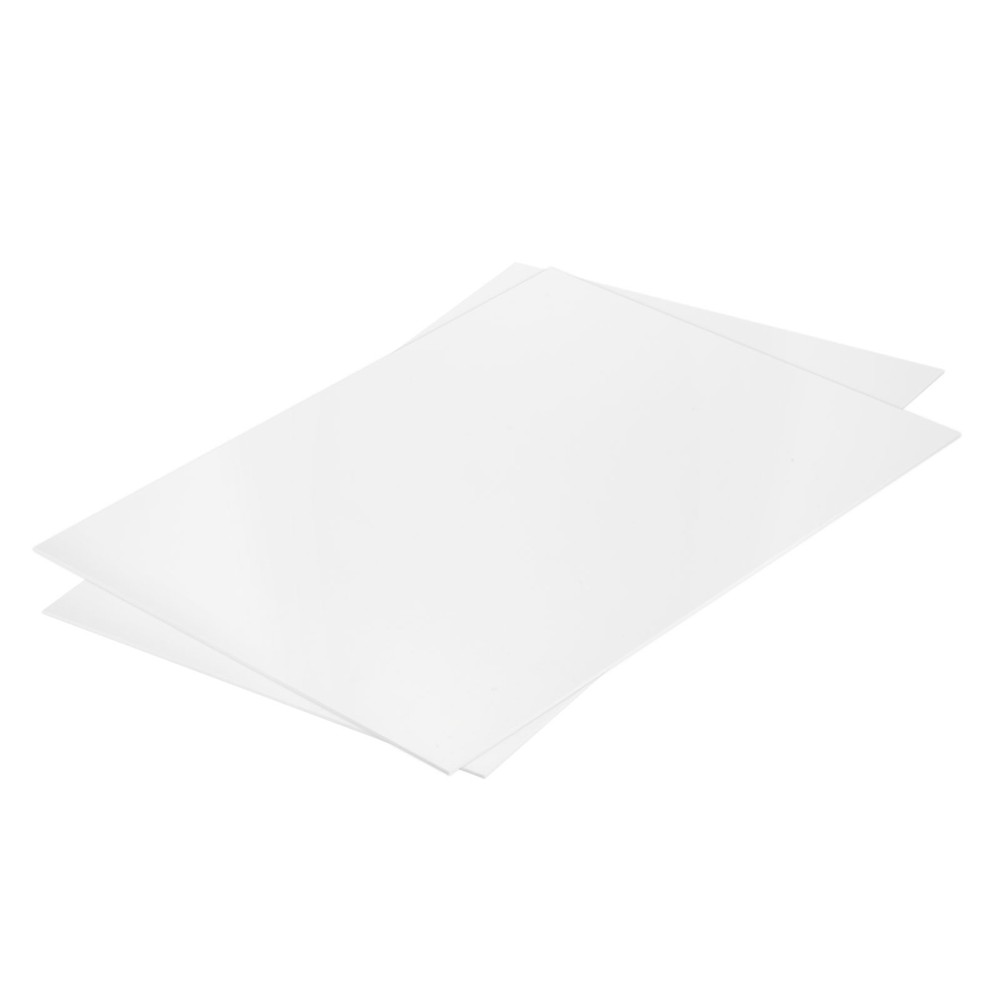 ABS Plastic Sheet 16 " x 12 " x 0.04 " ABS Styrene Sheets White 2 Pcs