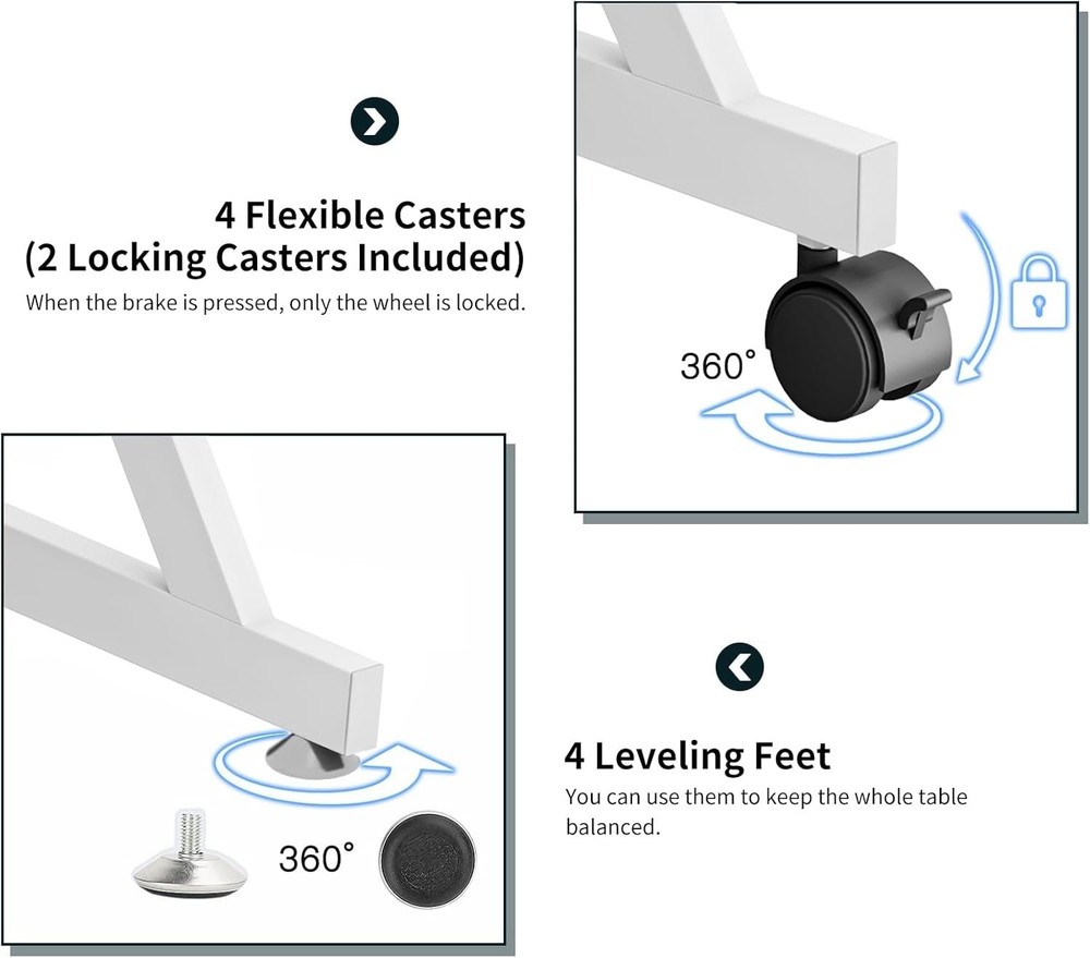 Dripex Computer Desk for Small Spaces, 27.5 inch Small Computer Desk