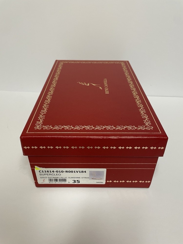 Rene Caovilla Empty Shoe Gift Storage Box