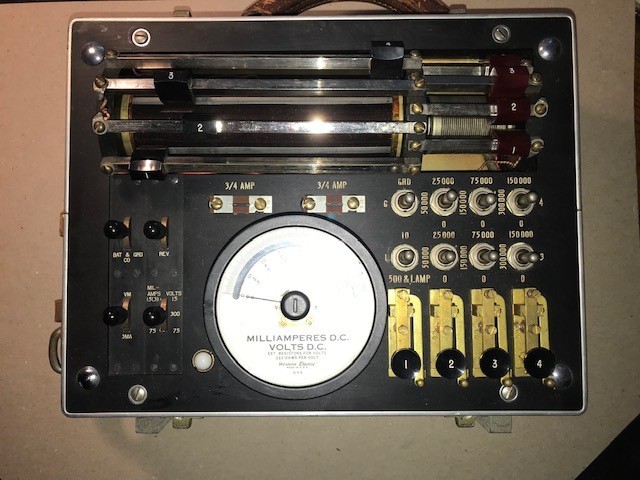 Vintage Western Electric 35F Test Set J94714B Untested