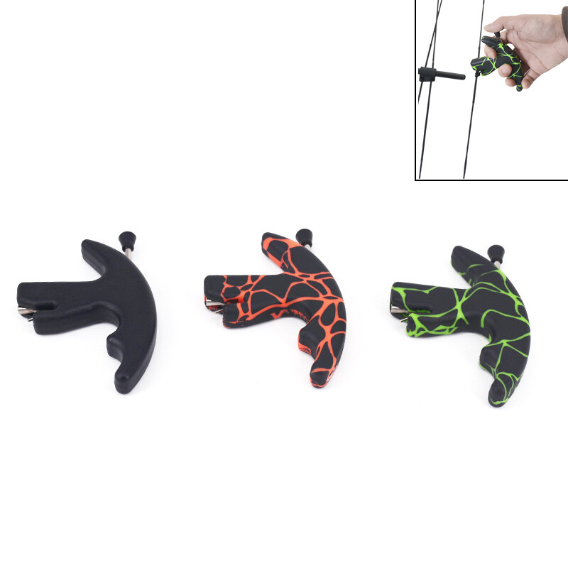 Archery Release Aid Plastic Thumb Release Trigger Recurve/Compound Bow Shooting