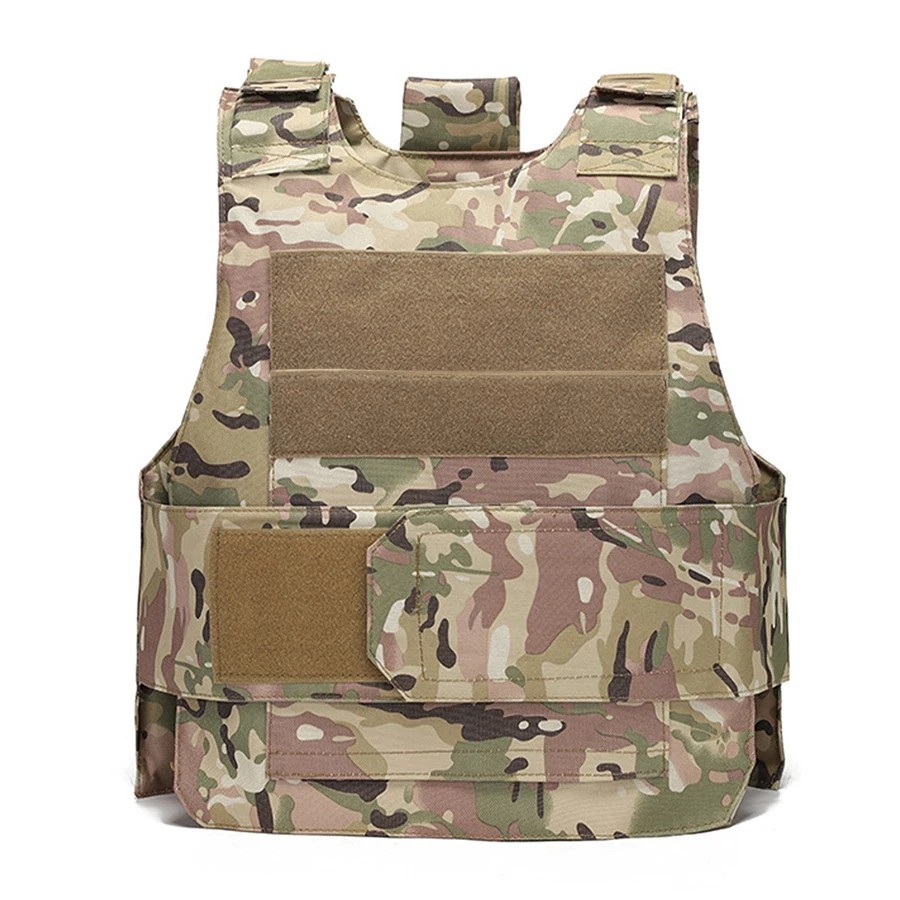 Front Back Plates Armor Tactical Jacket Body Bulletproof Vest Guard Security