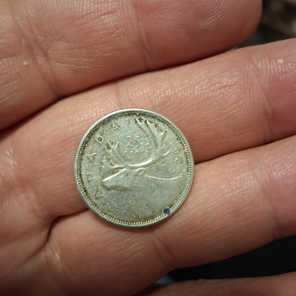 1964 Elizabeth 2 coin silver