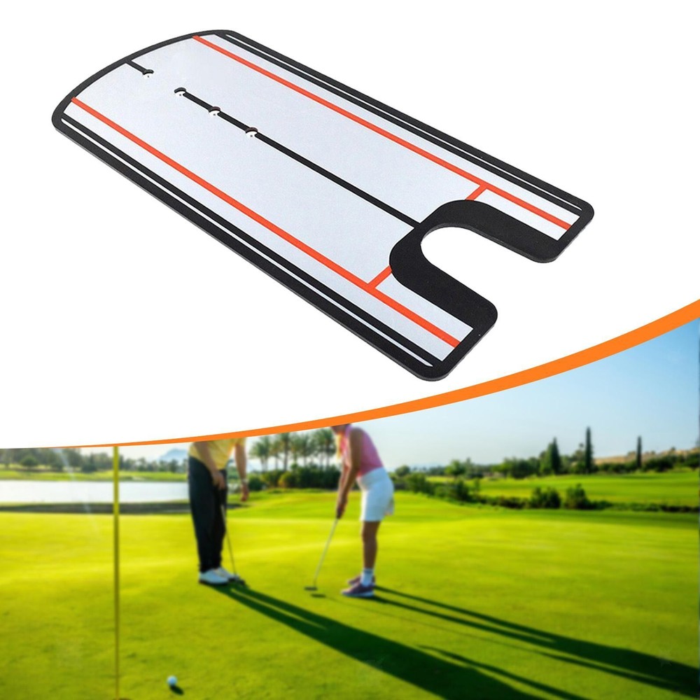 Golf Putting Alignment Mirror Acrylic Training Aid Eye Line Putting Mirror