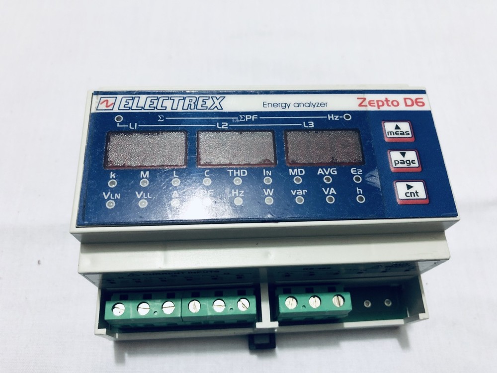 ELECTREX Energy Analyzer ZEPTO D6 RS485 FAST SHIPPING