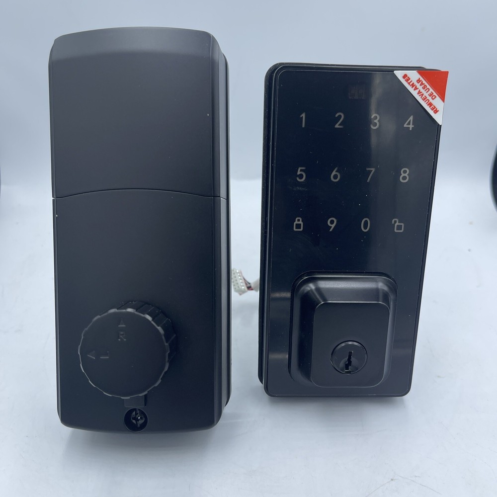 Smart Electronics Door Lock. User Code Touch Screen Keypad Deadbolt Entrance