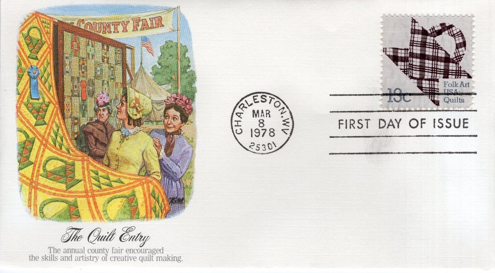COUNTY FAIR - THE QUILT ENTRY - 1978 - FW493