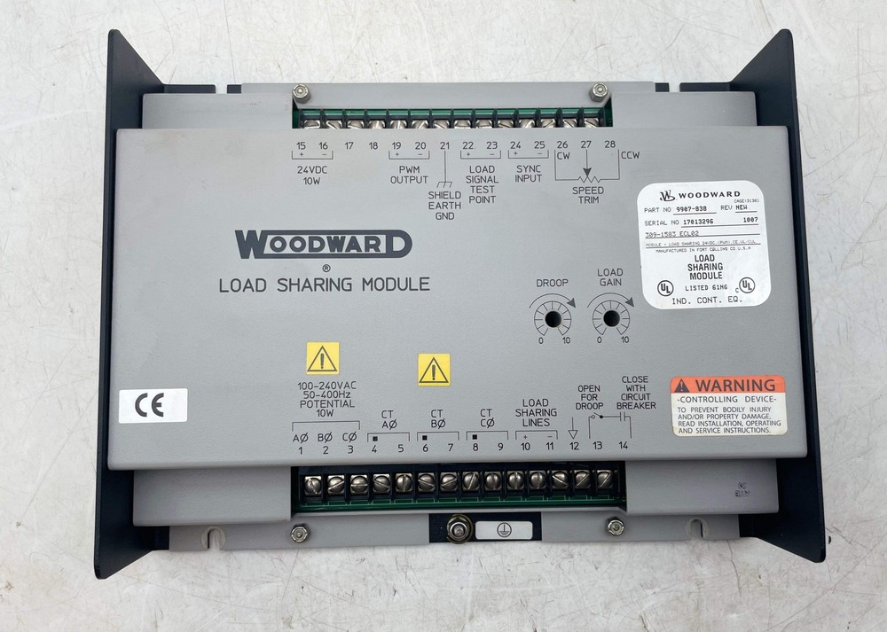 Woodward 9907-838 Rev. NEW Load Sharing Module (Used)