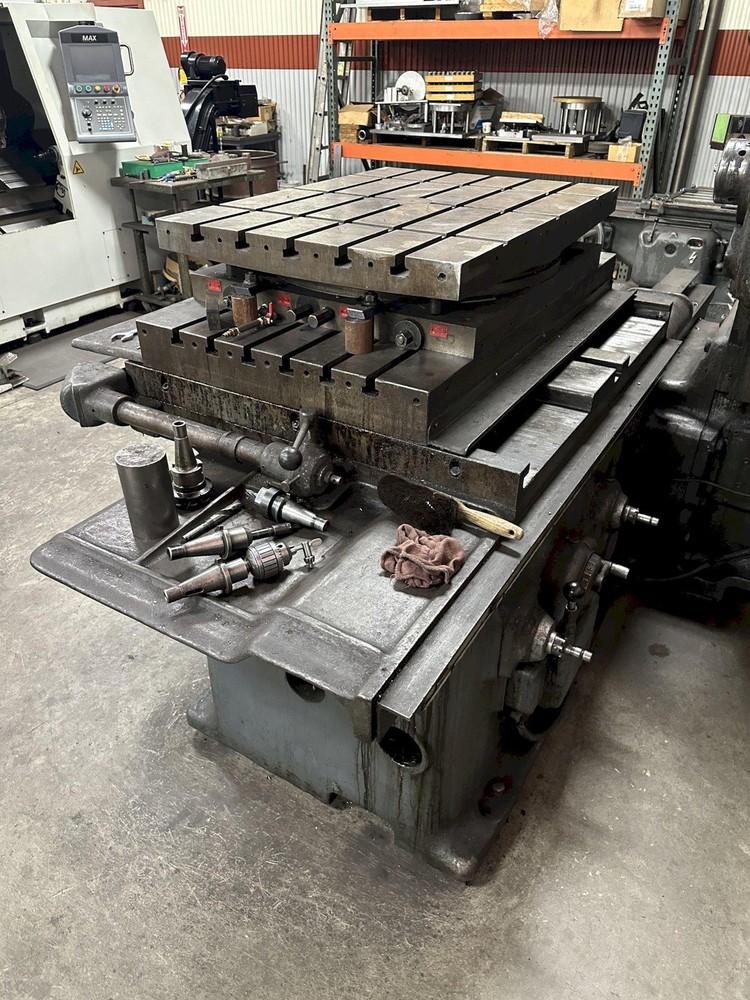 3" DEVLIEG 3B-48 HORIZONTAL BORING MILL. STOCK # 0255124