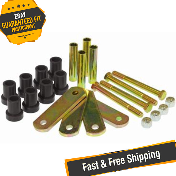 Prothane 4-804-BL Leaf Spring and Shackle Bushing Set