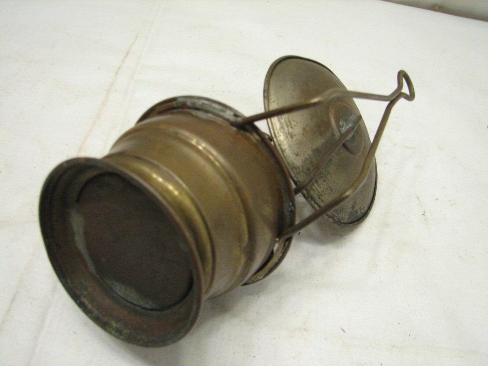 Antique Brass Climax Reflector Brass Wall Night Fluid Lamp Light