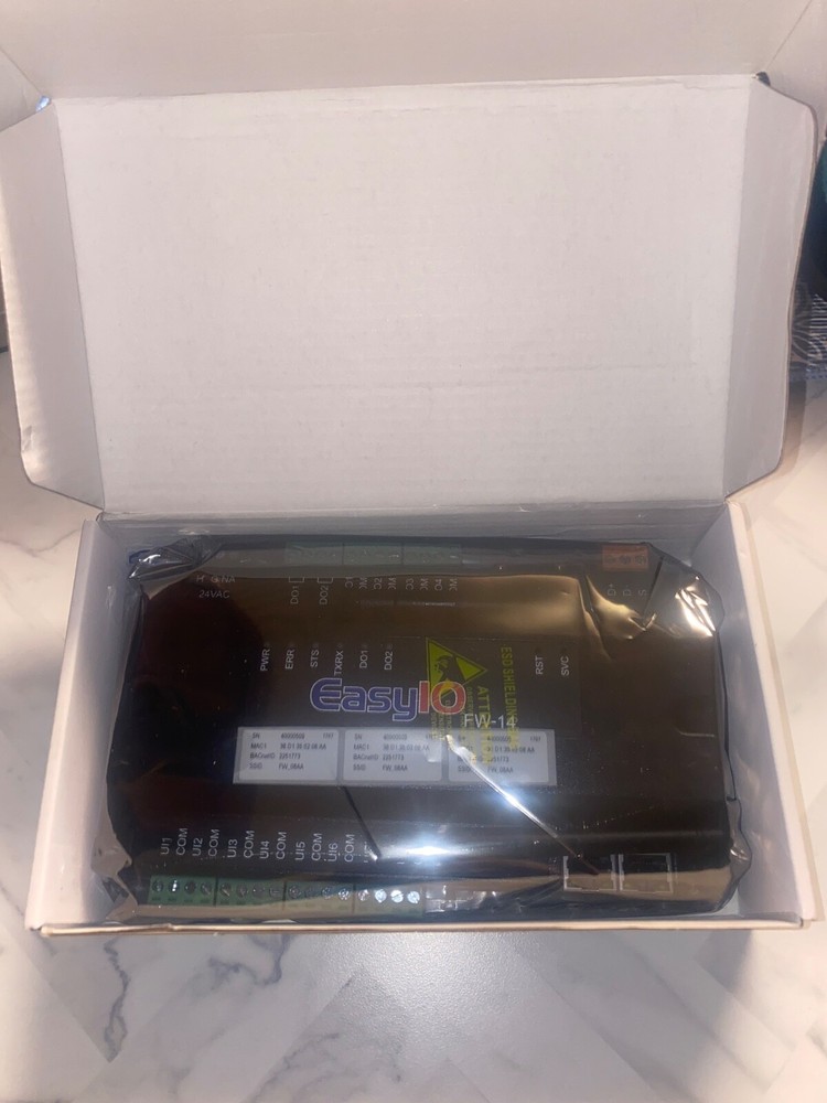 Johnson Controls EasyIO-FW-14 14-Point, Programmable WiFi Controller, 8In, 6Out