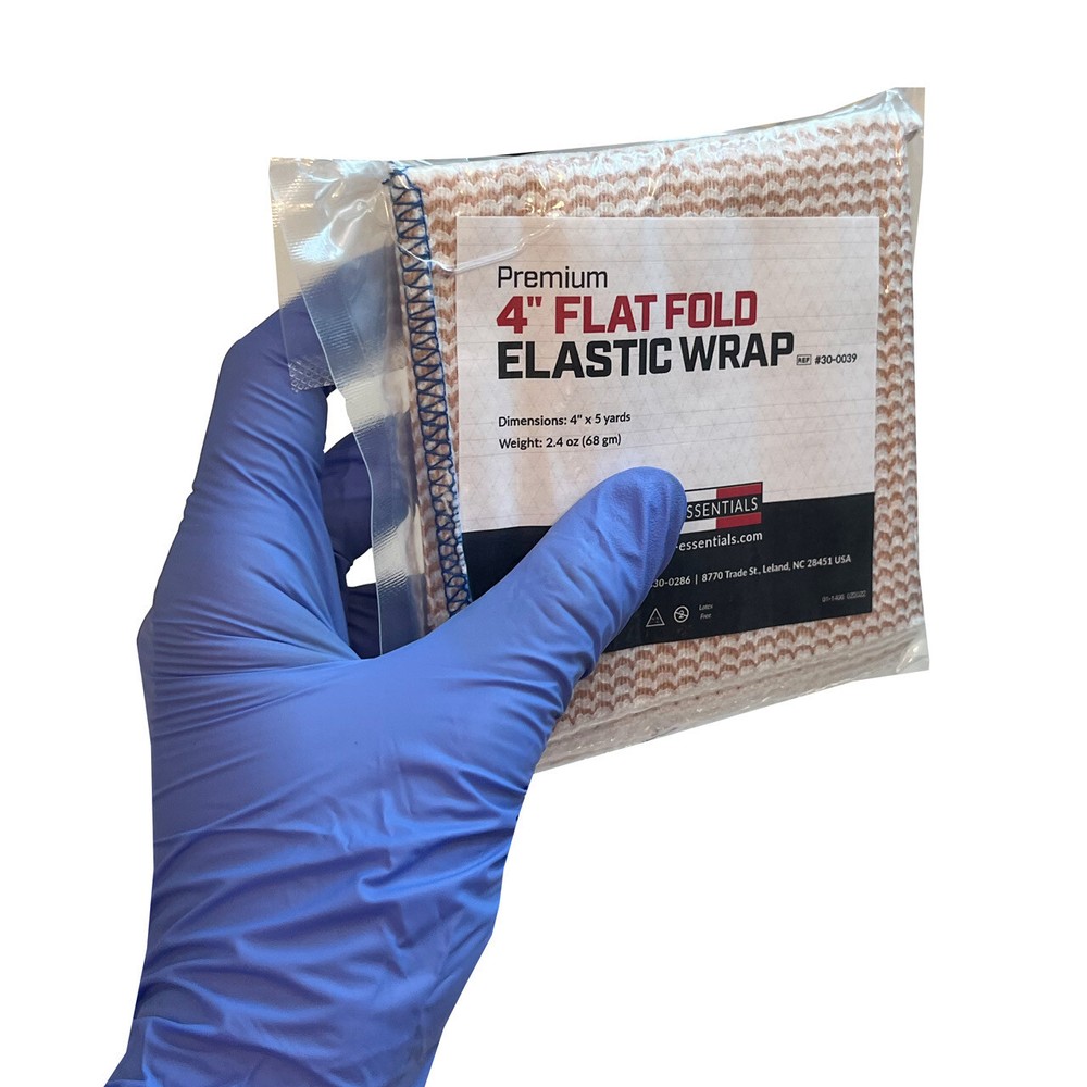 SAM Splint Combo Pack - (36" Orange/Blue Flat Splint with 4" Elastic Wraps)