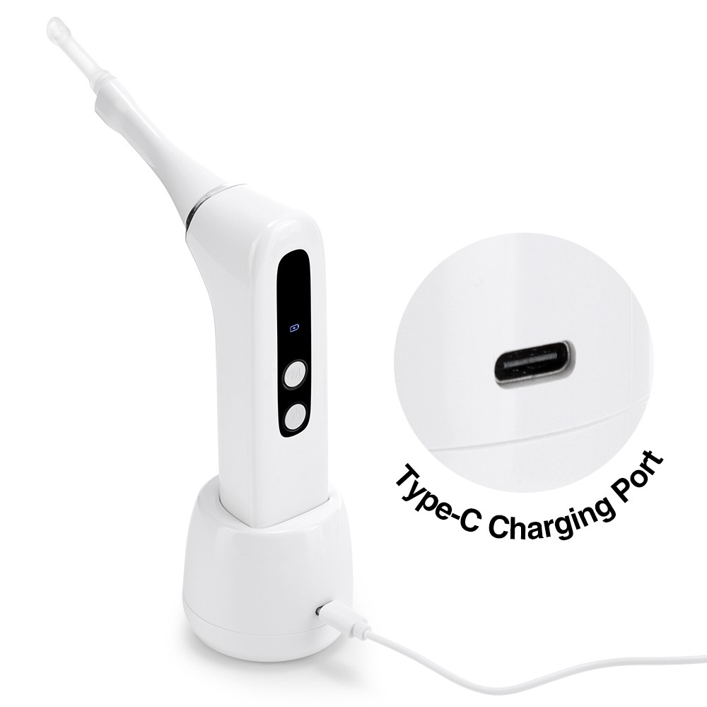 Electronic Tonsil Stone Remover Kit Vacuum LED Light 3 Adjustable Suction Modes