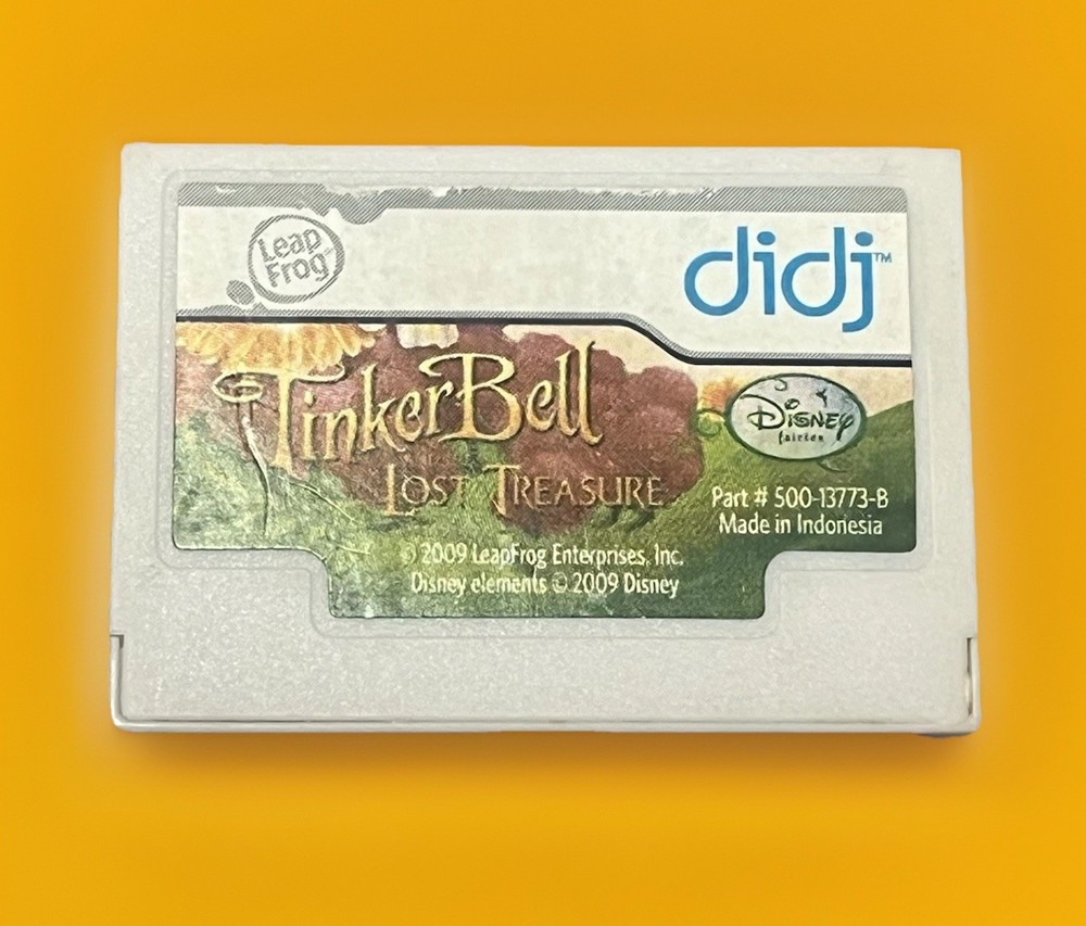 LeapFrog Didj Learning Game: Tinker Bell and the Lost Treasure Math K-3rd Grade