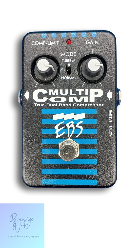 EBS Multi Comp Compressor Guitar Effects Pedal