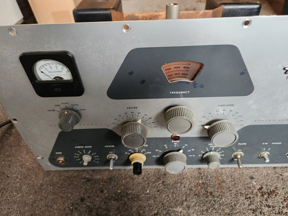 Vintage Heathkit DX-100 AM CW Ham Transmitter For Parts
