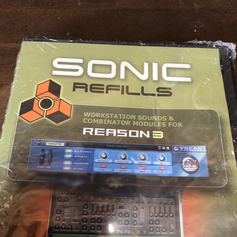 Sonic Refills Reason 3 Vocal Textures Volume 19