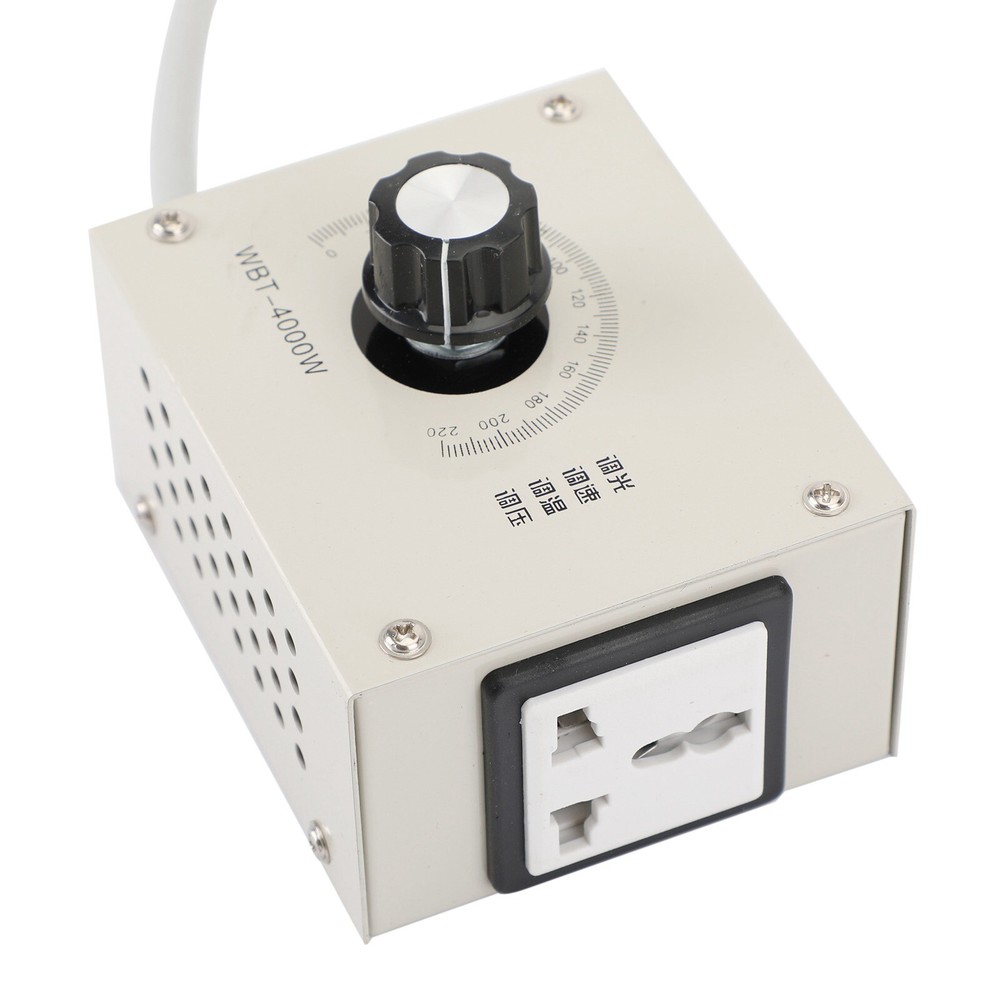 4000W AC 220V Variable Voltage Controller for Fan Speed Motor Dimmer UE