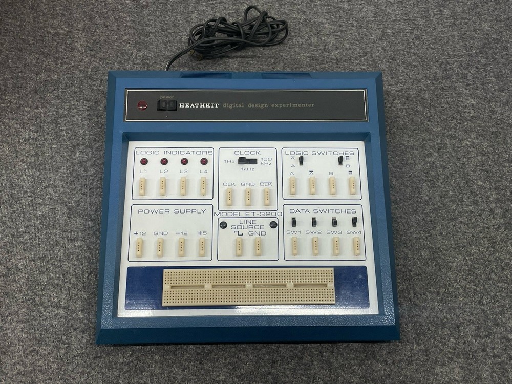Heathkit Digital Design Experimenter ET3200 - POWERS ON - UNTESTED